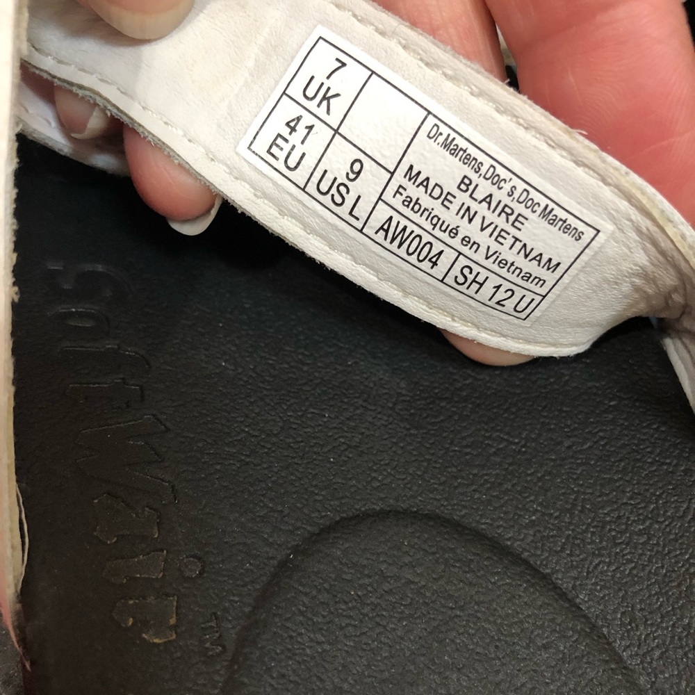 Dr. Martens Blaire Hydro Leather Strap Sandals - Picture 2 of 13